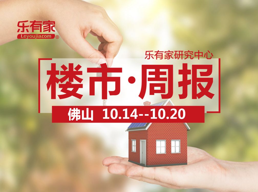 10月第3周佛山一手住宅网签2265套，禅城环涨66.3% - 乐有家