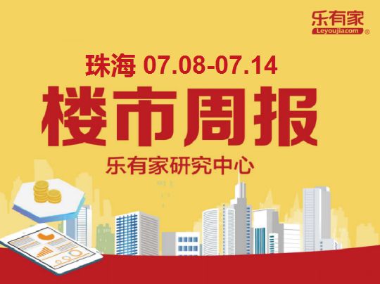 周报丨7月第2周珠海新房网签量环比下跌3.23% - 乐有家